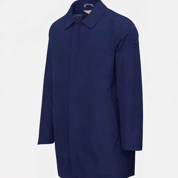 Hunter Men’s Castle Cloak Jacket XL Navy Insulated Lightweight Rain Jacket NWT - Picture 11 of 12